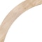 Ekena Millwork 3 1/2"W x 22"D x 22"H Thorton Smooth Knee Brace, Douglas Fir BRC04X22X22THR00SDF - alternate 2